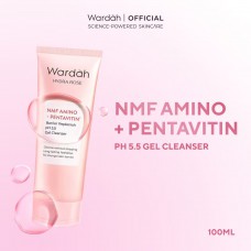Wardah Hydra Rose NMF Amino + Pentavitin Barrier Replenish Gel Cleanser (100 ml) Wardah Hydra Rose NMF Amino + Pentavitin Barrier Replenish Gel Cleanser (100 ml)